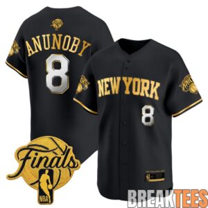 New York Knick 2026 NBA Finals Baseball Jersey 2