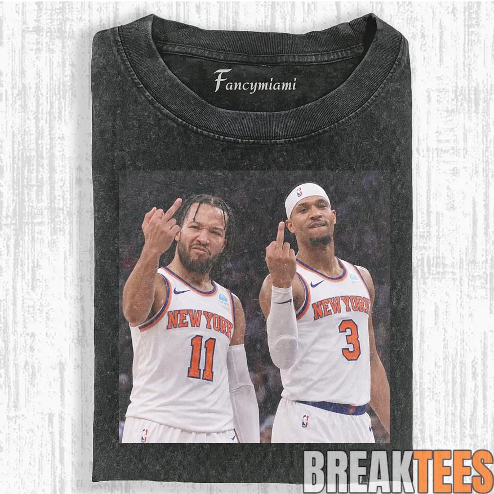 New York Knick 2026 NBA Finals Jalen Brunson x Hart Middle Finger Shirt New York Knick 2026 NBA Finals Jalen Brunson x Hart Middle Finger Shirt