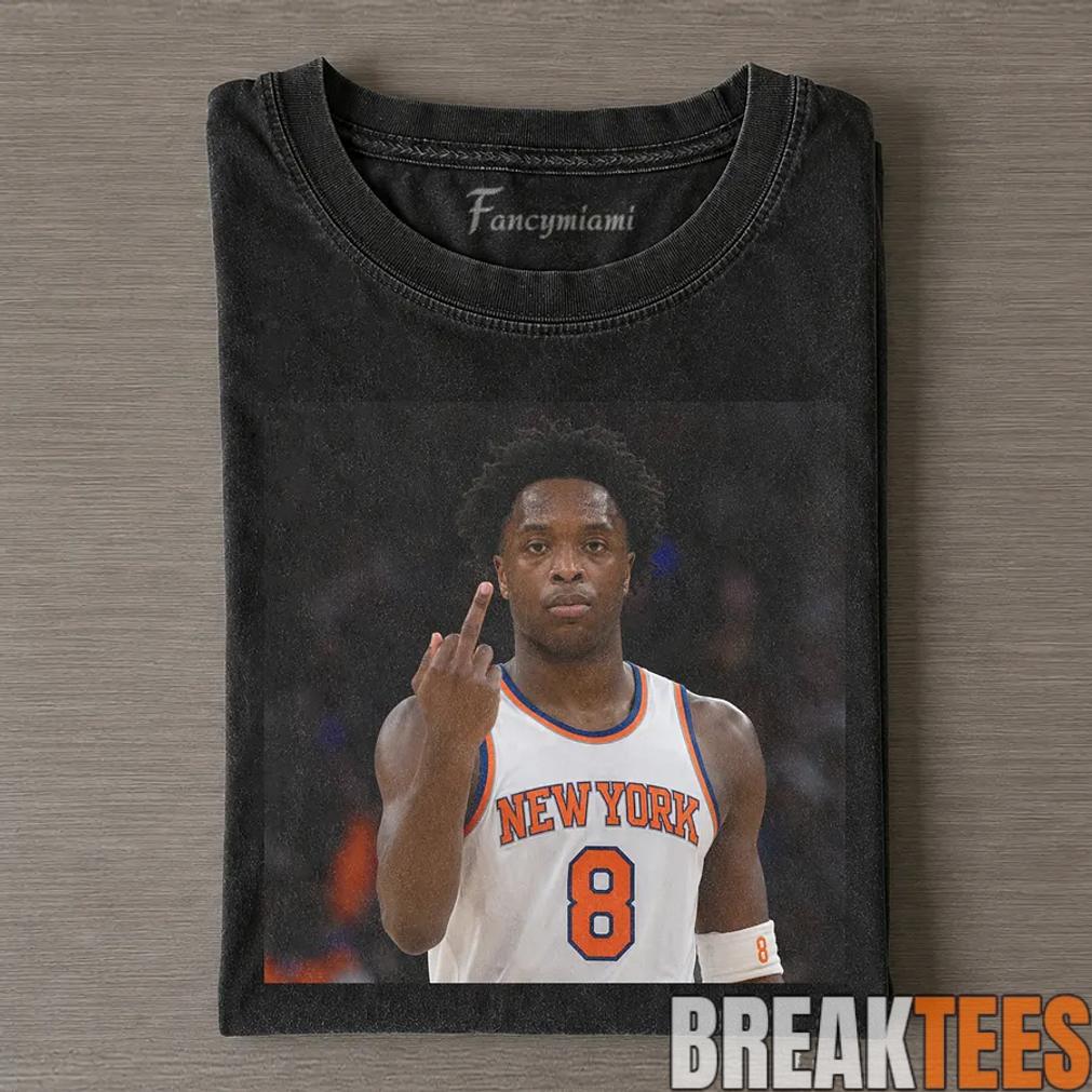 New York Knick 2026 NBA Finals OG Anunoby Middle Finger Shirt New York Knick 2026 NBA Finals OG Anunoby Middle Finger Shirt