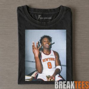 New York Knick 2026 NBA Finals OG Anunoby Smoke Shirt