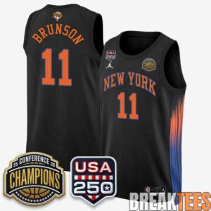 New York Knicks 2026 NBA Eastern Conference Champions City Edition Basketball Jersey 1
