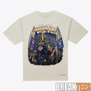 New York Knicks Cream 2026 NBA Finals Champions Parade Shirt
