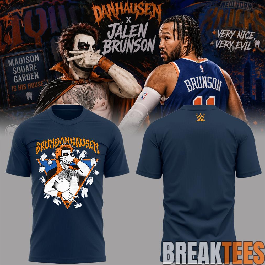 New York Knicks Danhausen x Jalen Brunson Shirt New York Knicks Danhausen x Jalen Brunson Shirt