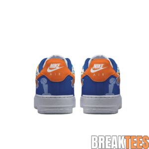 New York Knicks NBA Western Conference Champions 2026 Air Force 1 Shoes 2