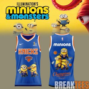 New York Knicks x Minions 2026 Champions Jersey
