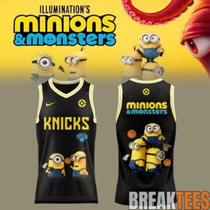 New York Knicks x Minions 2026 Champions Jersey 1