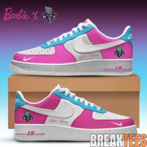 New York Liberty x Barbie Air Force 1 Custom For Fans