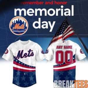New York Mets 2026 Memorial Day Jersey