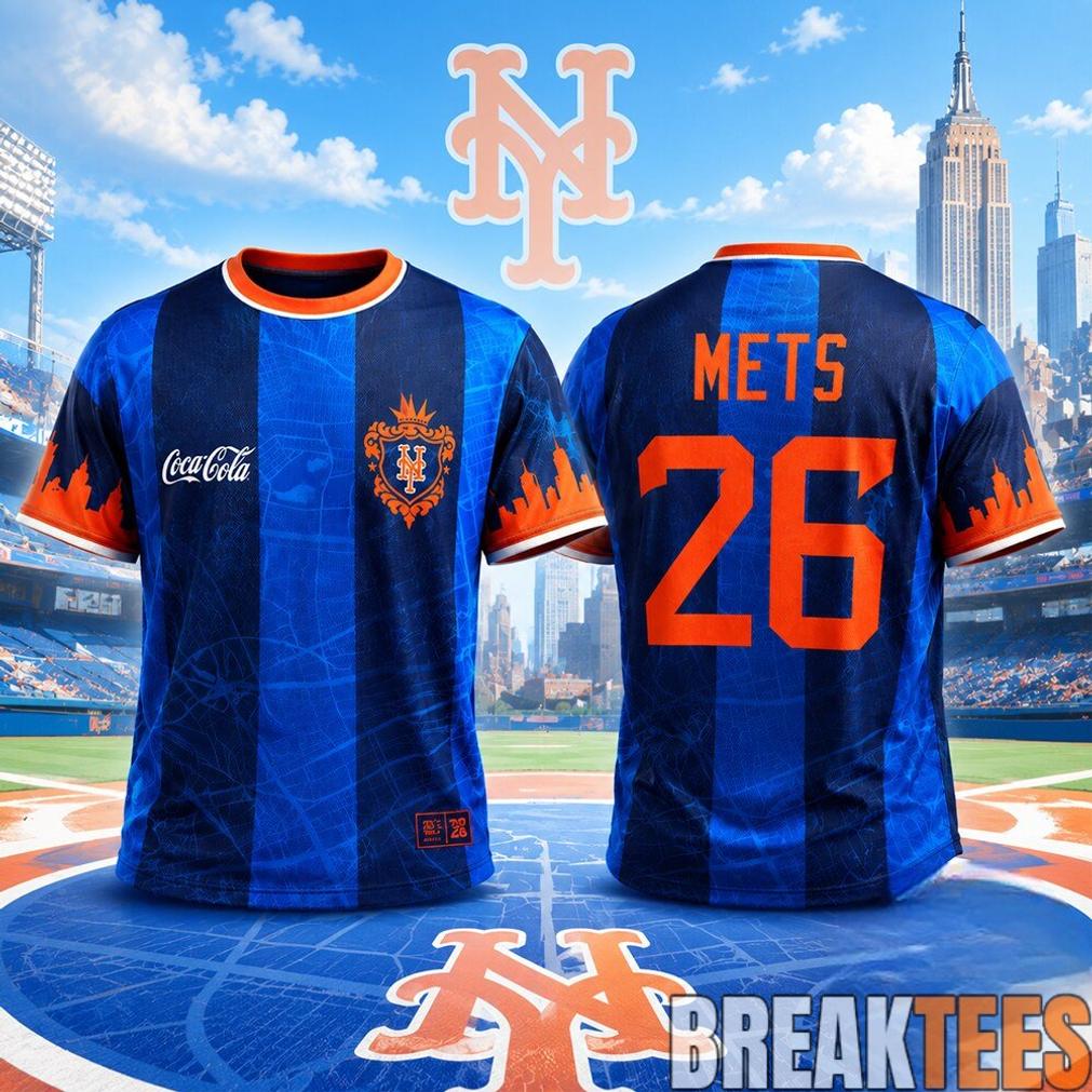New York Mets x Coca Cola Soccer Jersey New York Mets x Coca Cola Soccer Jersey