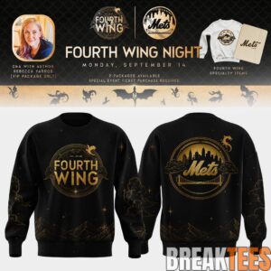 New York Mets x Fourth Wing Night 2026 Edition Sweatshirt
