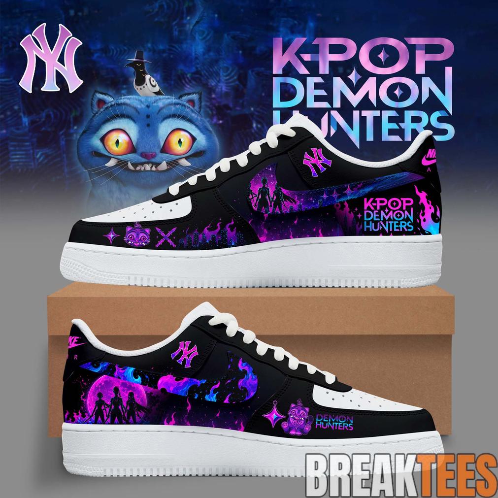 New York Yankees x KPop Demon Hunters Night 2026 Air Force 1 Shoes New York Yankees x KPop Demon Hunters Night 2026 Air Force 1 Shoes
