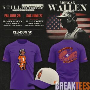 Norris Bear Morgan Wallen x Clemson Tigers T-Shirt