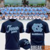 North Carolina 2026 NCAA Baseball Mens College World Series Omaha Blue TShirt