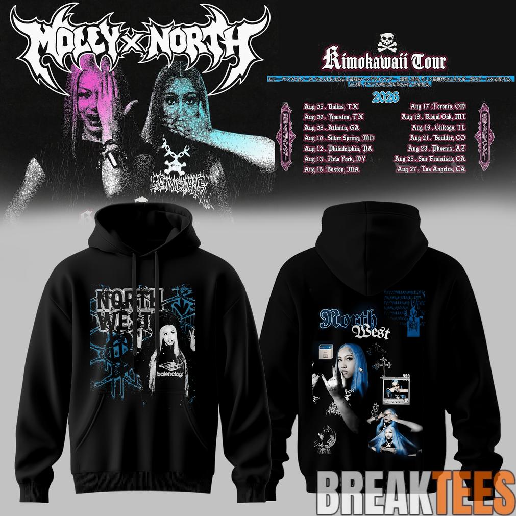 North West Rimokawaii Tour 2026 Edition Hoodie North West Rimokawaii Tour 2026 Edition Hoodie