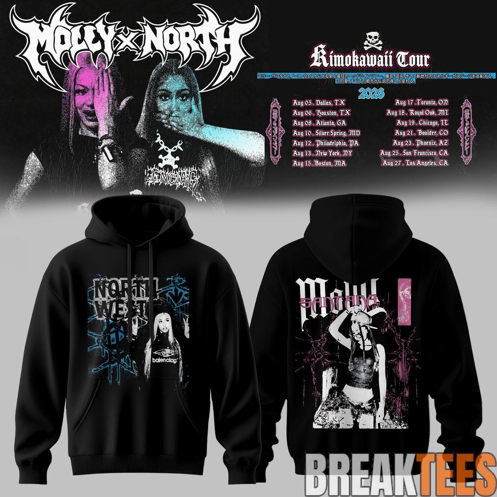 North West Rimokawaii Tour 2026 Edition Hoodie North West Rimokawaii Tour 2026 Edition Hoodie