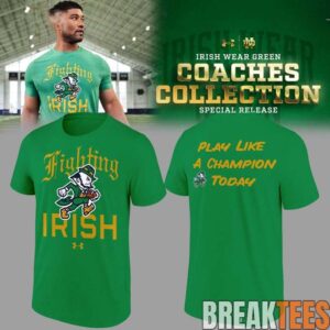Notre Dame Fighting Irish 2026 Play Like A Champion Today Shirt 2