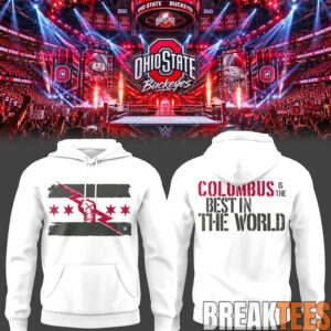 Ohio State Buckeyes Limited Edition WWE Monday Night RAW At Schottenstein Center Hoodie 1