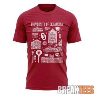 Oklahoma Sooners 2026 College World Series T-Shirt 1 Oklahoma Sooners 2026 College World Series T-Shirt 1