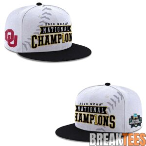 Oklahoma Sooners 2026 NCAA Baseball National Champions Snapback Hat