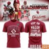Oklahoma Baseball Champions 2026 Men’s College World Series Gray-Red Tee