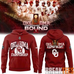 Oklahoma Sooners baseball 2026 Championship Hoodie
