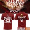 Oklahoma Sooners Red 3X College World Series Champions Shirt
