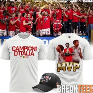 Olimpia Milano 2026 Italian Champions T-Shirt 5