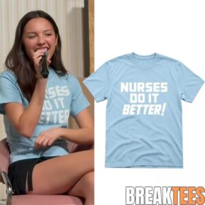 Olivia Rodrigo Nurses Do It Better The Cure Gallery Shirt