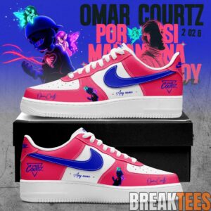Omar Courtz Por Si Mañana No Estoy Tour 2026 Signature Custom AF1 Shoes 3