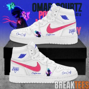 Omar Courtz Por Si Mañana No Estoy Tour 2026 Signature Custom AJ1 Shoes 2