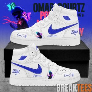 Omar Courtz Por Si Mañana No Estoy Tour 2026 Signature Custom AJ1 Shoes 3