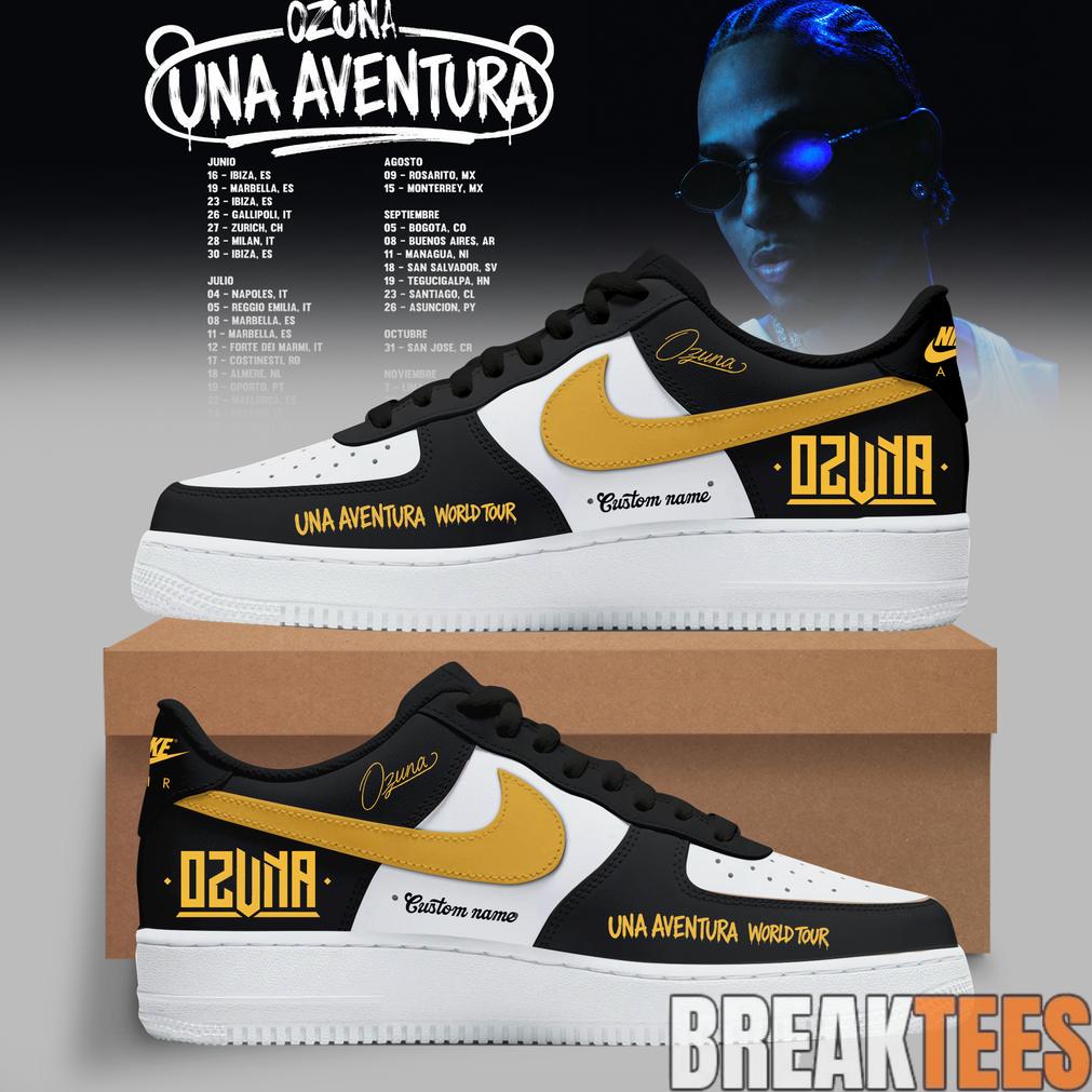 Ozuna Una Aventura World Tour Limited Air Force 1 Shoes Ozuna Una Aventura World Tour Limited Air Force 1 Shoes