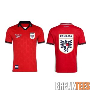 Panama National Team 2026 Red Jersey 1