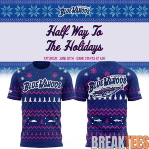 Pensacola Blue Wahoos Half Way To Holiday Night 2026 Shirt