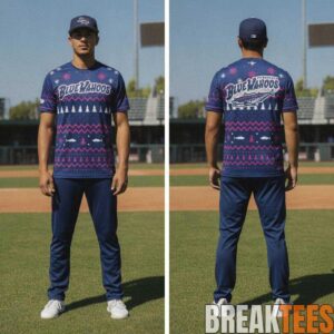 Pensacola Blue Wahoos Half Way To Holiday Night 2026 Shirt 1 Pensacola Blue Wahoos Half Way To Holiday Night 2026 Shirt 1