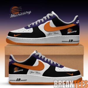 Phoenix Mercury WNBA Air Force 1 Low Custom For Fans