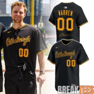 Pittsburgh Pirates Alex Warren Custom Jersey