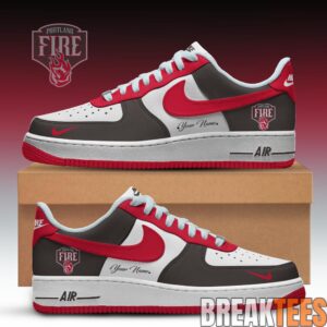 Portland Fire WNBA Air Force 1 Low Custom For Fans