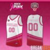 New York Liberty x Rock The Pink 2026 Custom Jersey New York Liberty x Rock The Pink 2026 Custom Jersey