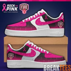 Portland Fire x Rock The Pink Air Force 1 Custom For Fans