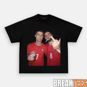 Portugal Bruno Fernandes & Ronaldo Style Shirt