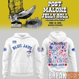 Post Malone The BIG ASS Stadium Tour 2026 At Rogers Stadium Hoodie 2