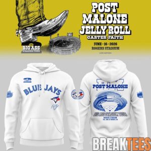 Post Malone The BIG ASS Stadium Tour 2026 At Rogers Stadium Hoodie 3