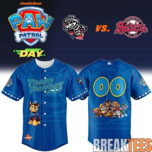 Rocket City Trash Panda 2026 Paw Patrol Adventure Day Jersey
