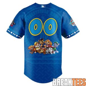 Rocket City Trash Panda 2026 Paw Patrol Adventure Day Jersey 2