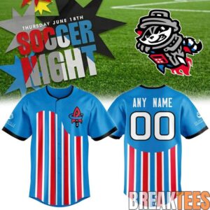 Rocket City Trash Pandas 2026 Soccer Night Jersey