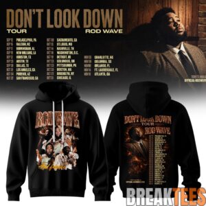 Rod Wave - Don't Look Down Tour 2026 Hoodie 3