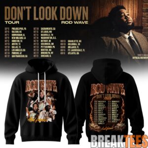 Rod Wave - Don't Look Down Tour 2026 Hoodie 4