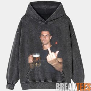 Ronaldo Drunk After Hours Middle Finger Tee 5 Ronaldo Drunk After Hours Middle Finger Tee 5