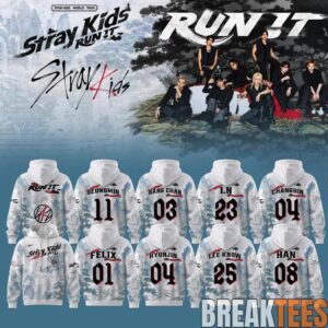STRAY KIDS RUN IT WORLD TOUR 2026 Edition Hoodie 1